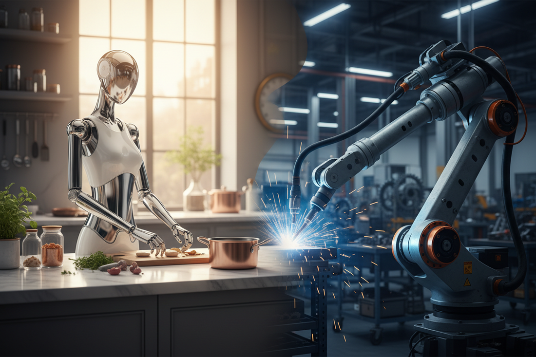 Robots in the Kitchen and on the Factory Floor