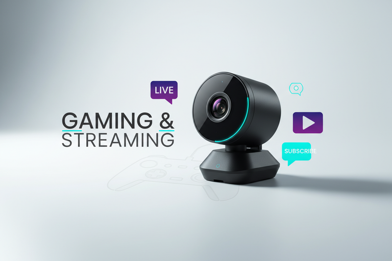 🎮 Gaming & Streaming Webcams