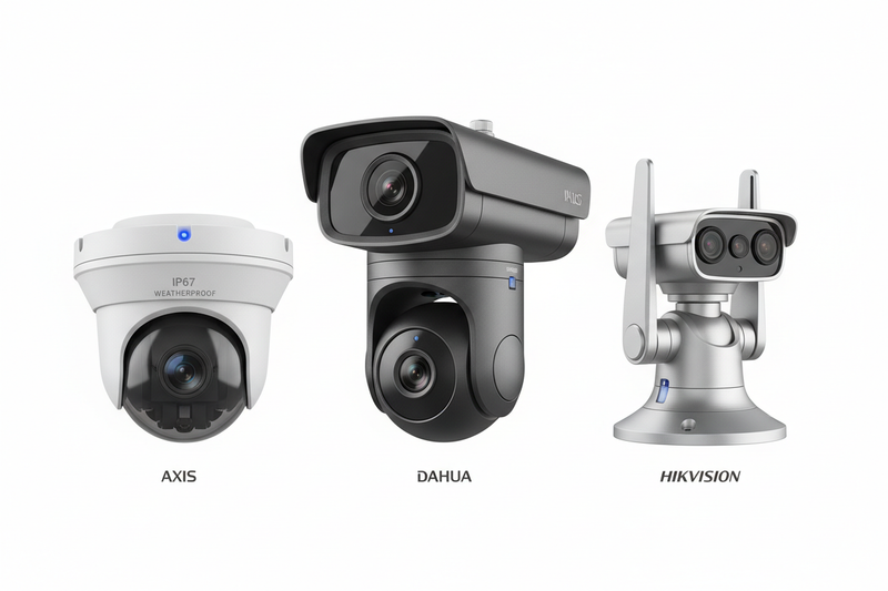 Weatherproof IP Cameras Collection