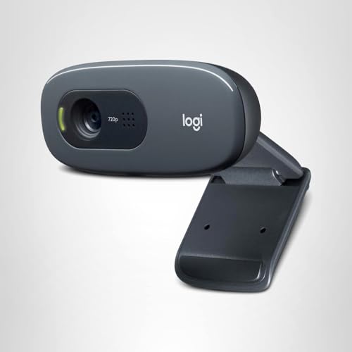 Веб-камера Logitech C270 HD с функцией коррекции освещенности
