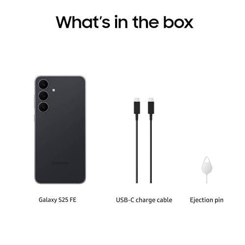 Galaxy S25 FE 256GB Смартфон с ИИ, разблокированный, Android,