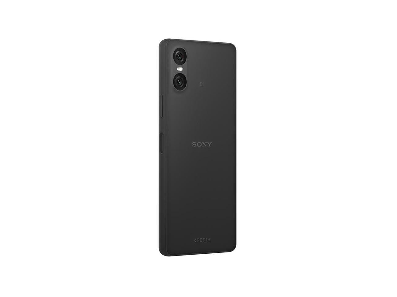 Sony Xperia 10 VI 5G XQ-ES72 128GB 8GB RAM Factory Unlocked (GSM Only | No CDMA – not Compatible with Verizon/Sprint) Smartphone Global Version Mobile Cell Phone – Black
