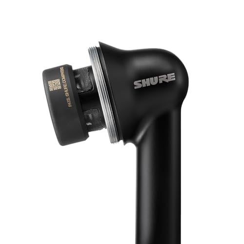 Shure Nexadyne 6 Tom/Snare Drum Microphone with Revonic Technology - Supercardioid Dynamic Mic for Pro Performance, Enhanced Isolation & Noise Reduction, Dual-Engine Transducers, Single (NXN6)