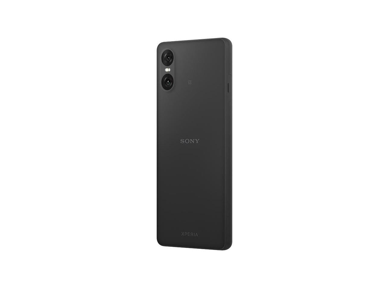 Sony Xperia 10 VI 5G XQ-ES72 128GB 8GB RAM Factory Unlocked (GSM Only | No CDMA – not Compatible with Verizon/Sprint) Smartphone Global Version Mobile Cell Phone – Black