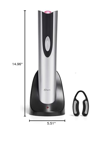 Cordless Electric Wine Bottle Opener with Foil Cutter 034010-700-000
