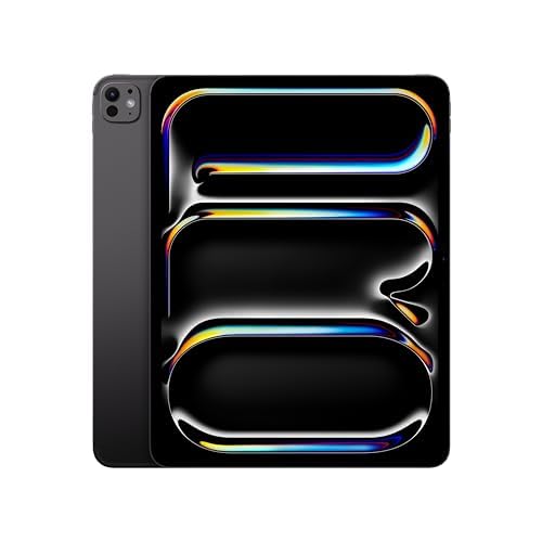 Apple 2024 iPad Pro 13-inch, Wi-Fi + Cellular, 256GB - Space Black (Renewed Premium)