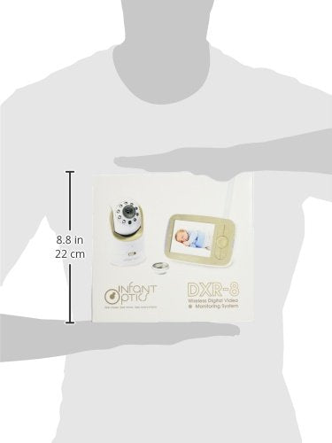 Infant Optics DXR-8 480p Baby Monitor - Non-WiFi, Pan Tilt Zoom, Night Vision
