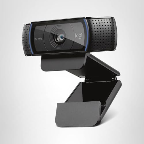 Logitech C920x HD Pro Webcam 1080p con micrófono estéreo y enfoque automático