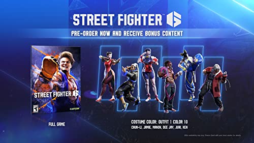 Street Fighter 6 Стандартное издание файтинг-игры PS5