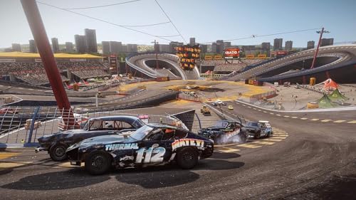 Demolition Racing Game Wreckfest PlayStation 4 Standard Edition
