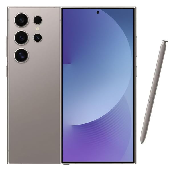 SAMSUNG Galaxy S24 Ultra SM-S928B/DS 12GB 256GB Dual Sim Factory Unlocked International Model (Titanium Grey)