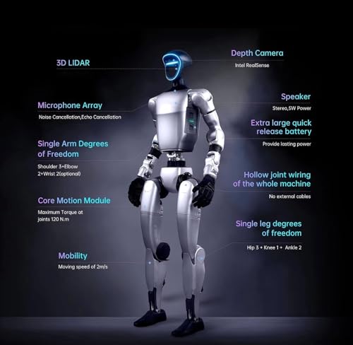 Humanoid AI Smart Service Robot Companion Assistant