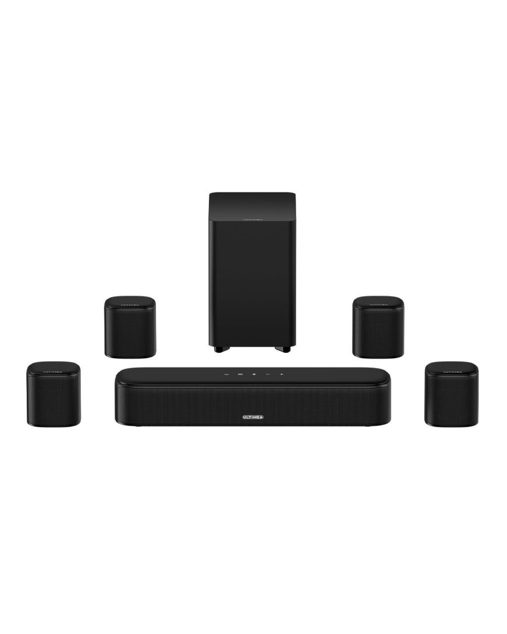 Sistema de Barra de Sonido 7.1ch con Subwoofer, Potencia