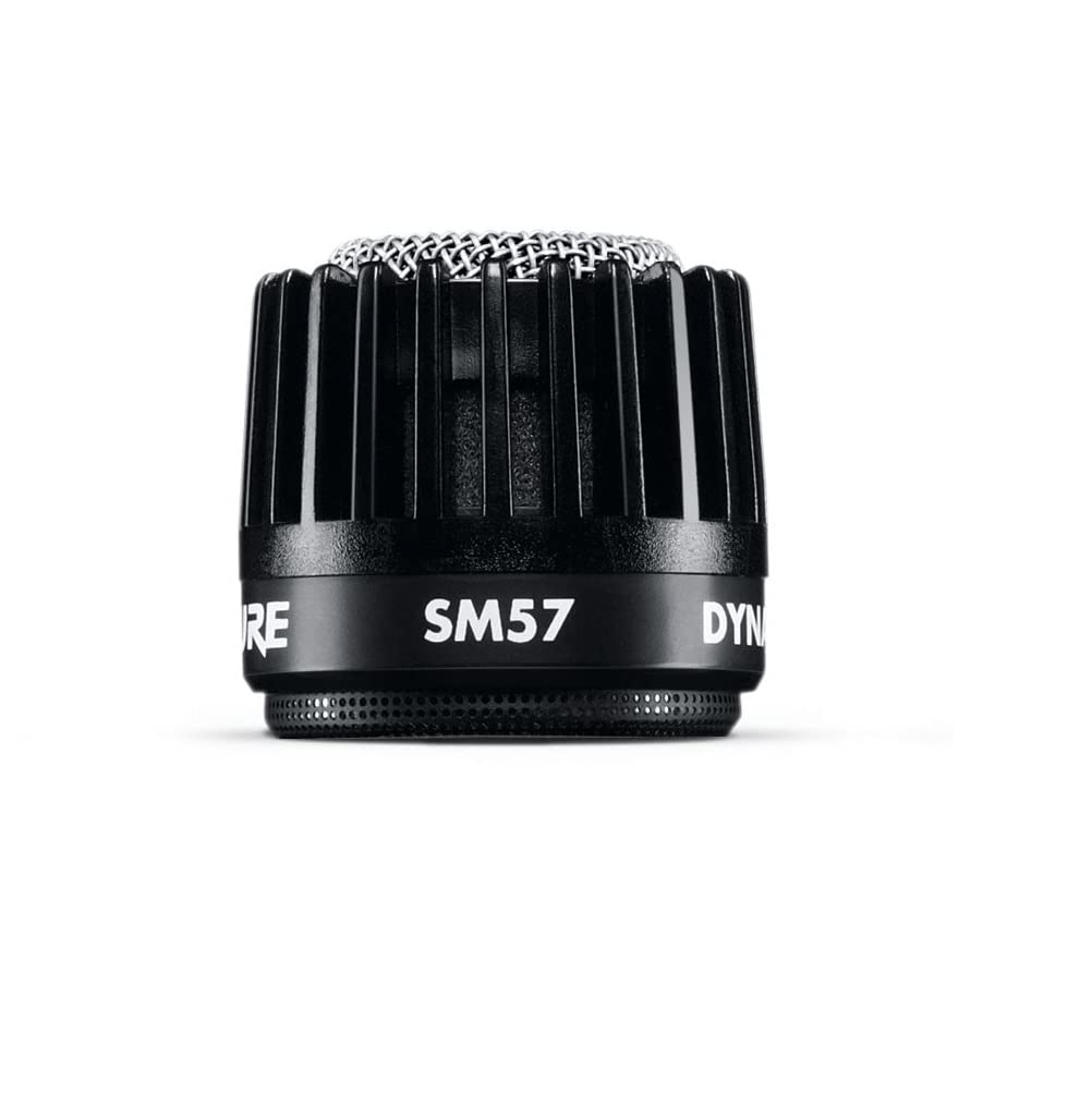 Shure SM57 Dynamic Microphone – Wired Cardioid XLR Instrument Handheld Mic for Guitar Amplifiers, Snare Drum, Percussion, Live Sound & Studio Recording, Black