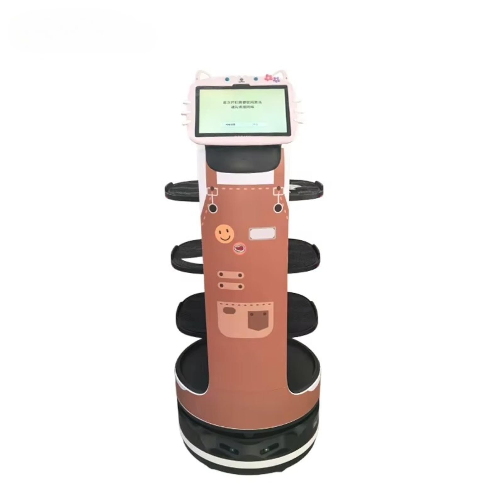 Commercial Food Delivery Robot with Voice AI