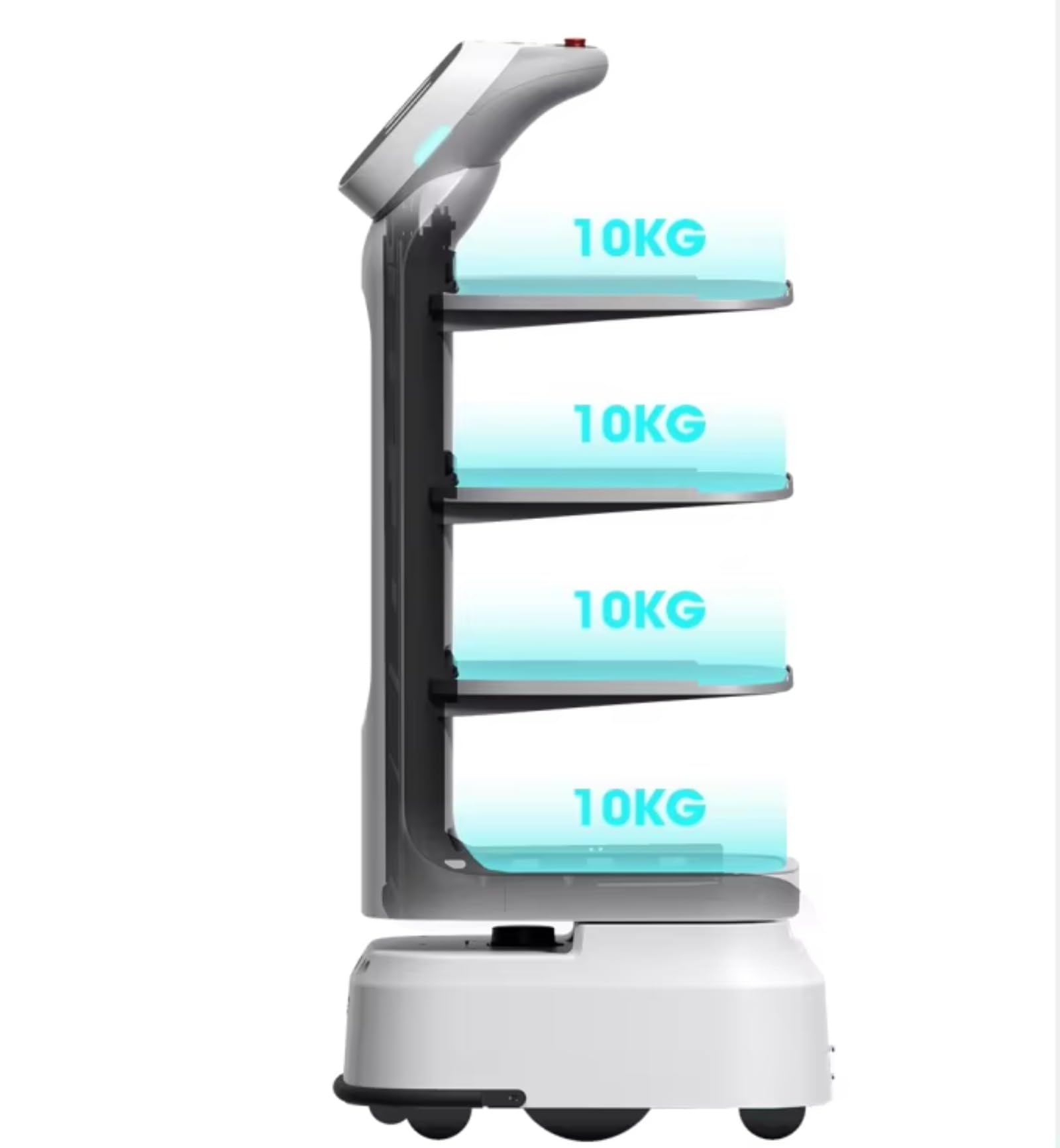 Коммерческий робот для доставки еды с многоярусной навигацией