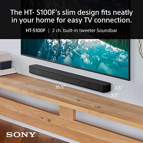 Sony S100F 2.0ch Soundbar mit Bluetooth und Bass Reflex