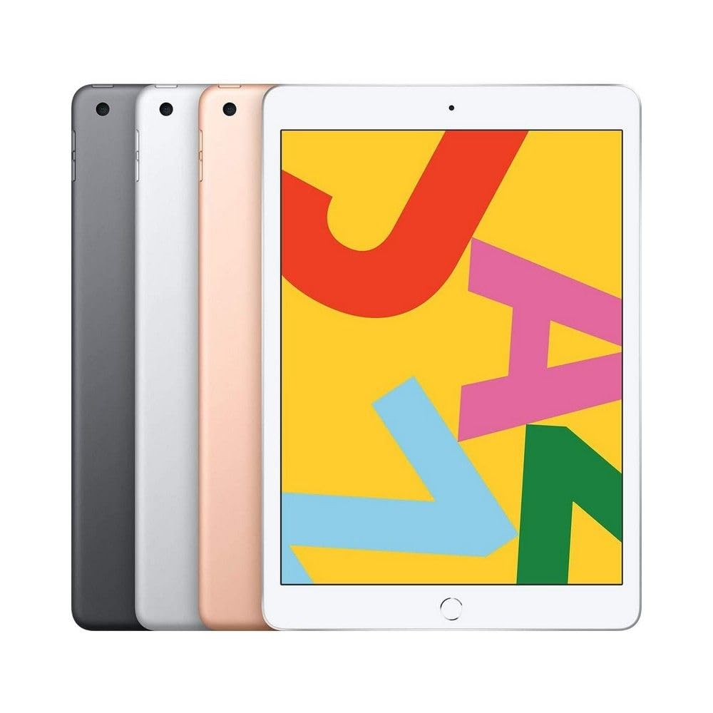 Apple iPad 10.2'' (Late 2019) 128GB, WiFi Only - Silver (Renewed)