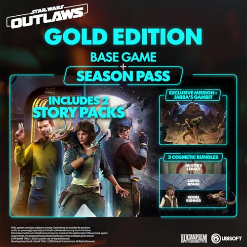 Star Wars Outlaws Gold Edition for Nintendo Switch 2
