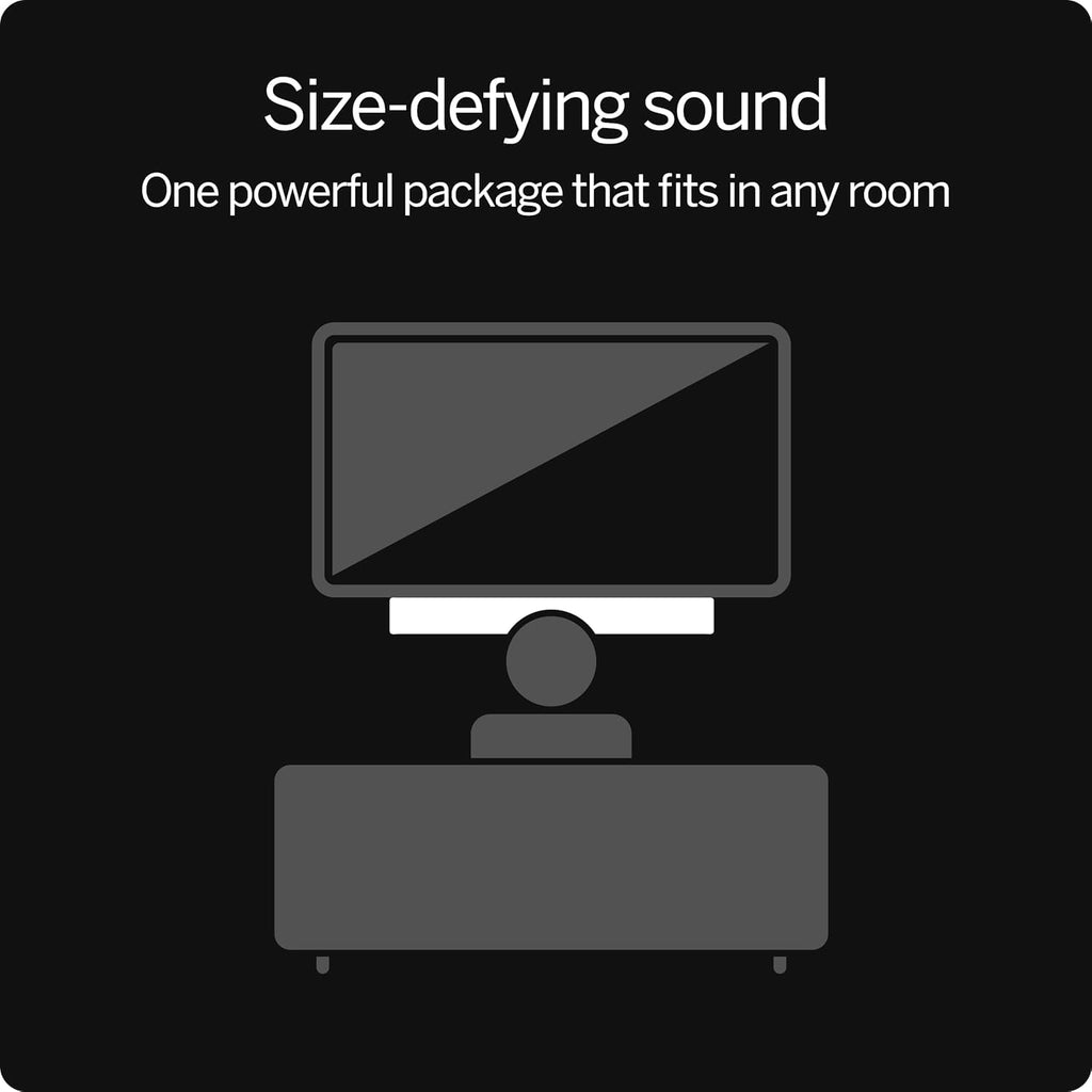 Barra de sonido para cine en casa 5.1.4 con