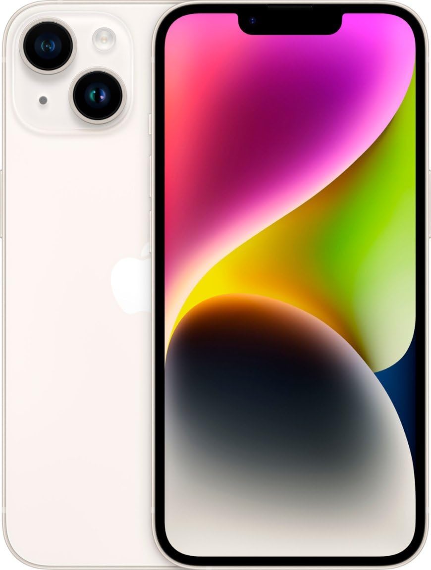 iPhone 14 128GB Starlight Unlocked Renewed