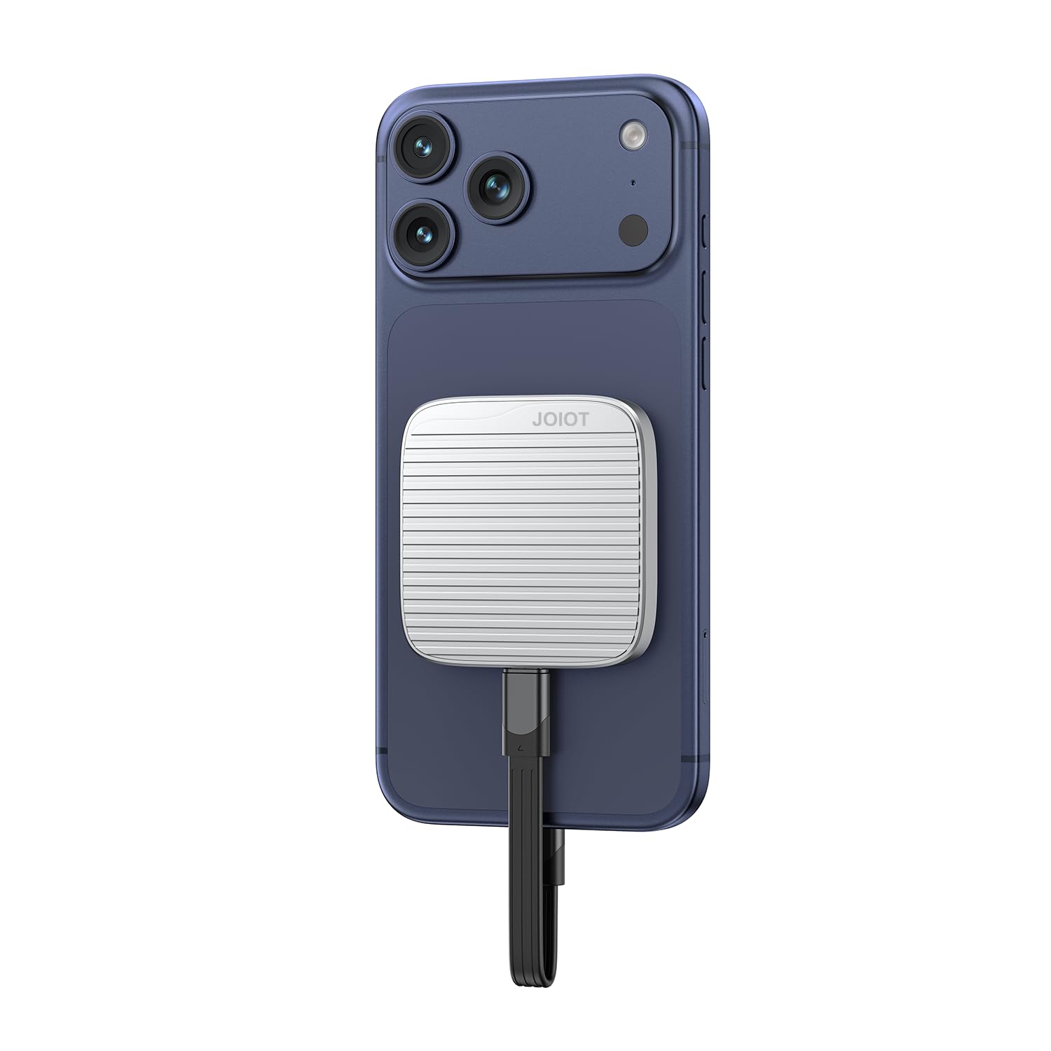 512G External SSD Magnetic Portable SSD USB 3.2 Gen 2x2 up to 2000MB/s 4K 120 fps ProRes HDR Video Record Metal USB-C External Solid State Drive for iPhone 16 Pro Max, Smartphone, Tablet, Laptop