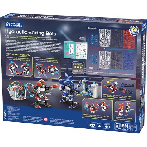 Hydraulic Boxing Bots Building Kit STEM Science Toy