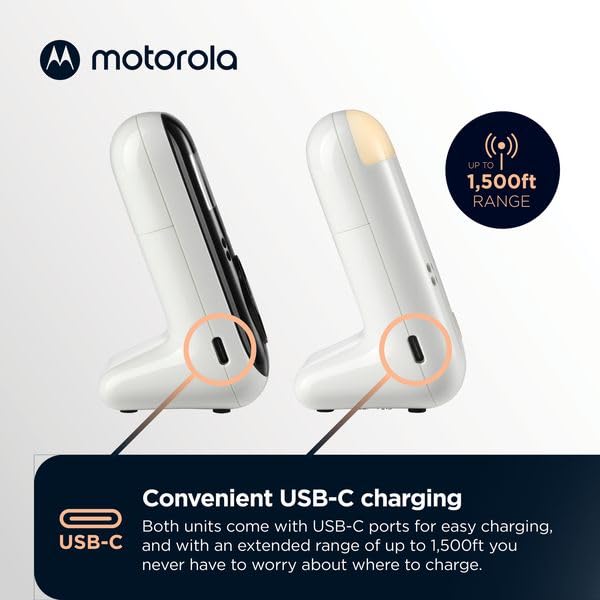Motorola Dual Room HD Audio Baby Monitor