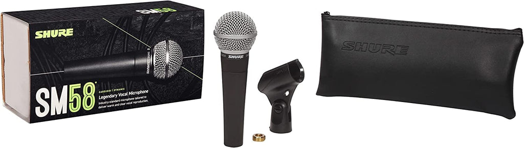 Shure SM58-LC Micrófono Vocal Dinámico Cardioide XLR
