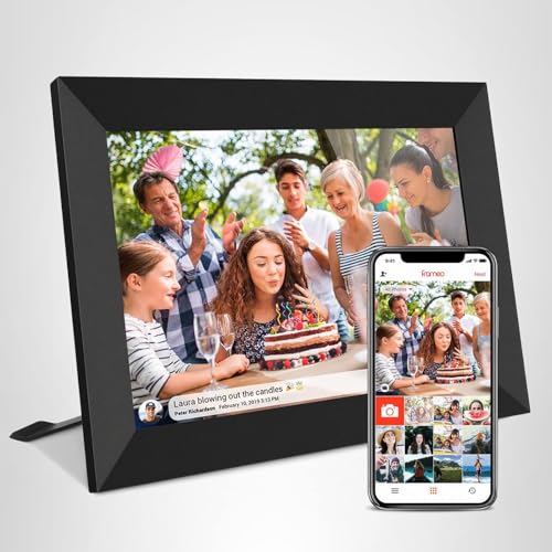 10.1" Smart WiFi Digital Photo Frame 32GB, Black