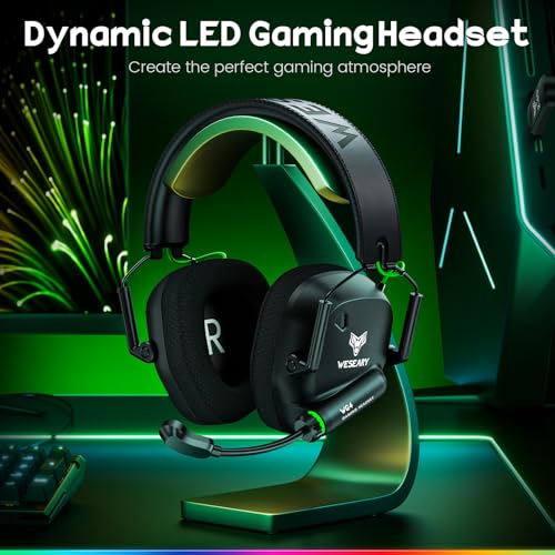 WESEARY WG4 Wireless Gaming Headset Dual-Mode 2.4GHz Bluetooth