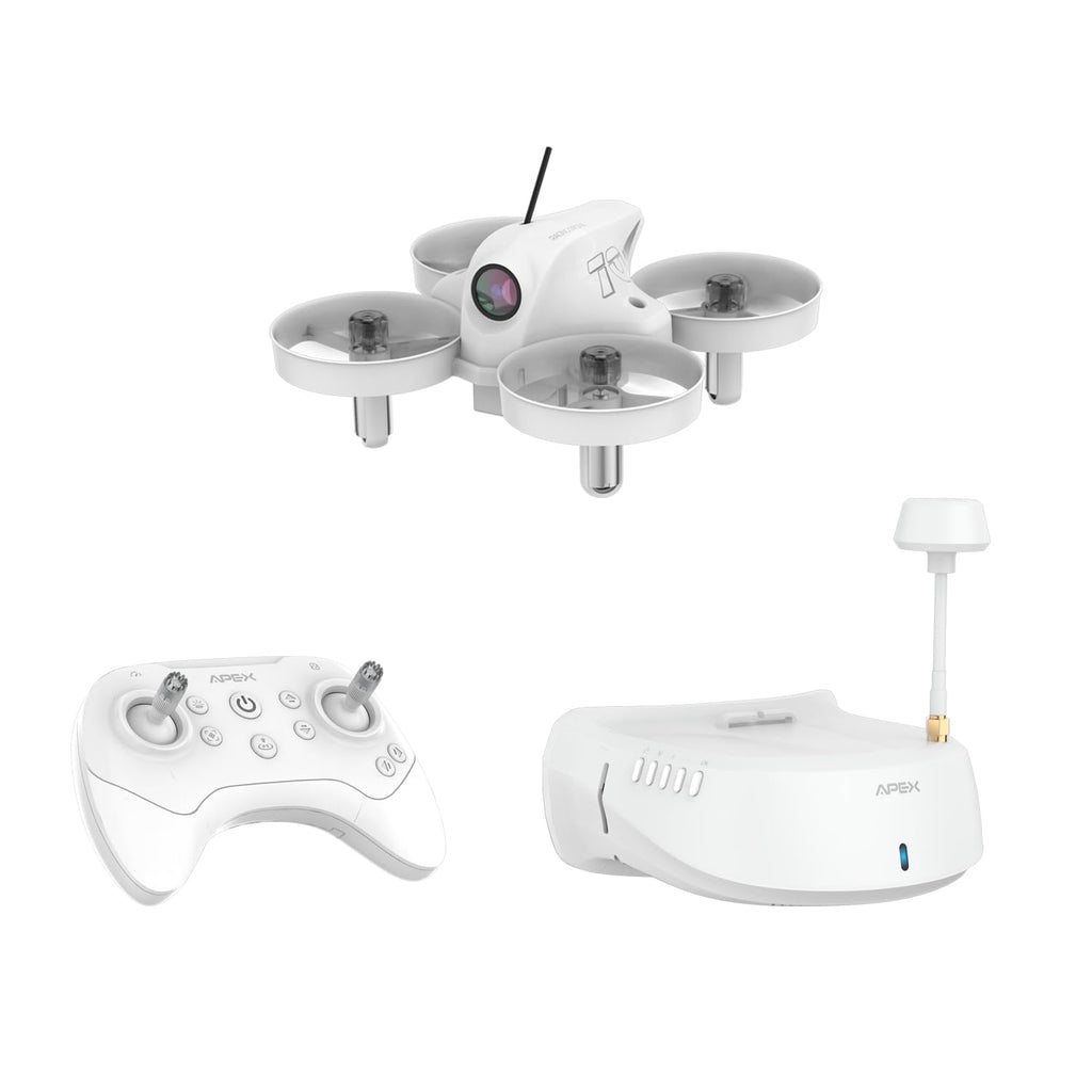 Набор для начинающих FPV дрон с очками и контроллером