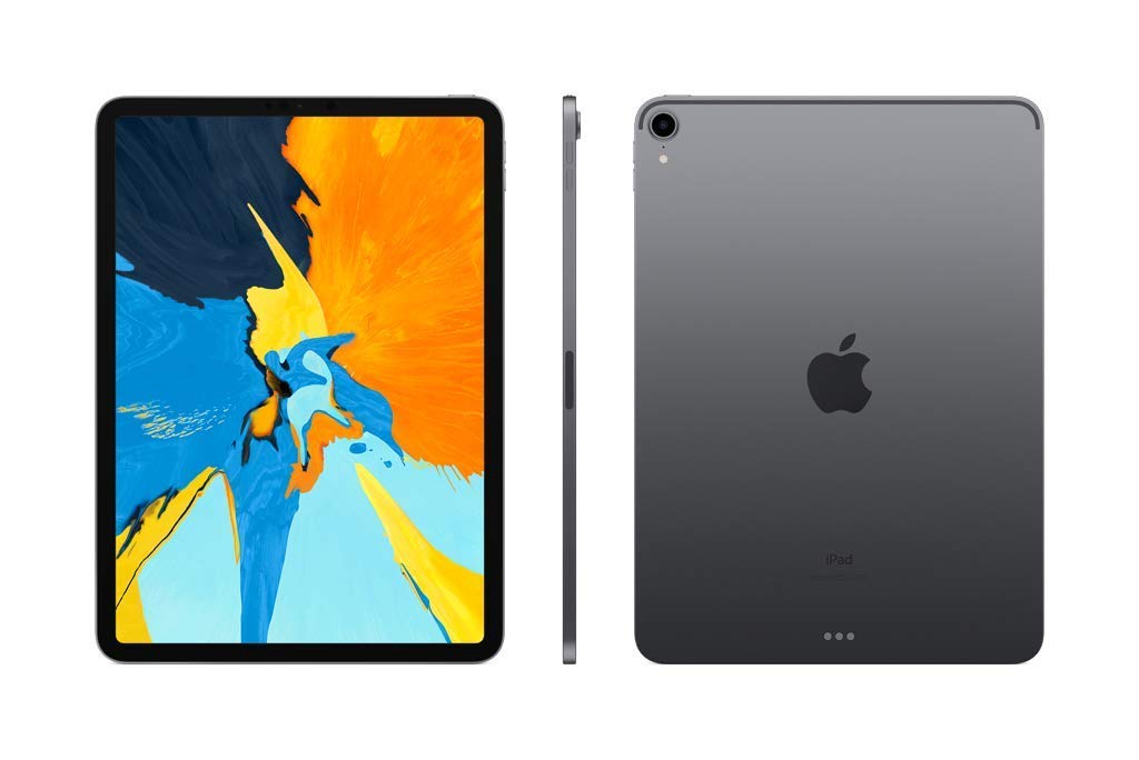 Apple 2018 iPad Pro 3rd Gen (11-inch, Wi-Fi, 1TB) Space Gray (Renewed)