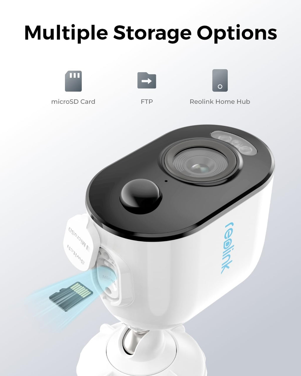 2K Солнечная беспроводная уличная камера безопасности с цветной ночной