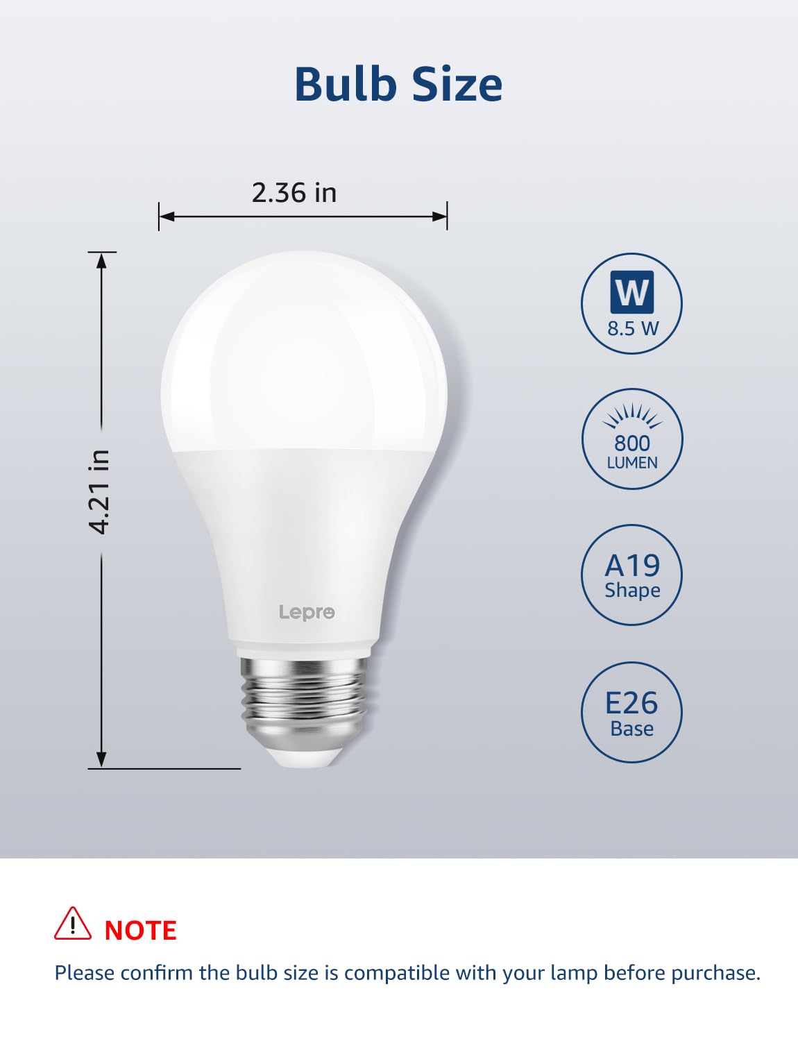 Lepro B1 AI Smart Light Bulbs - WiFi & Bluetooth RGBWW Color Changing LED Bulb Works with Alexa & Google Assistant, Personalized Al Lighting Designer, AI Voice Control, Music Sync, 2.4GHz Only, 4 Pack