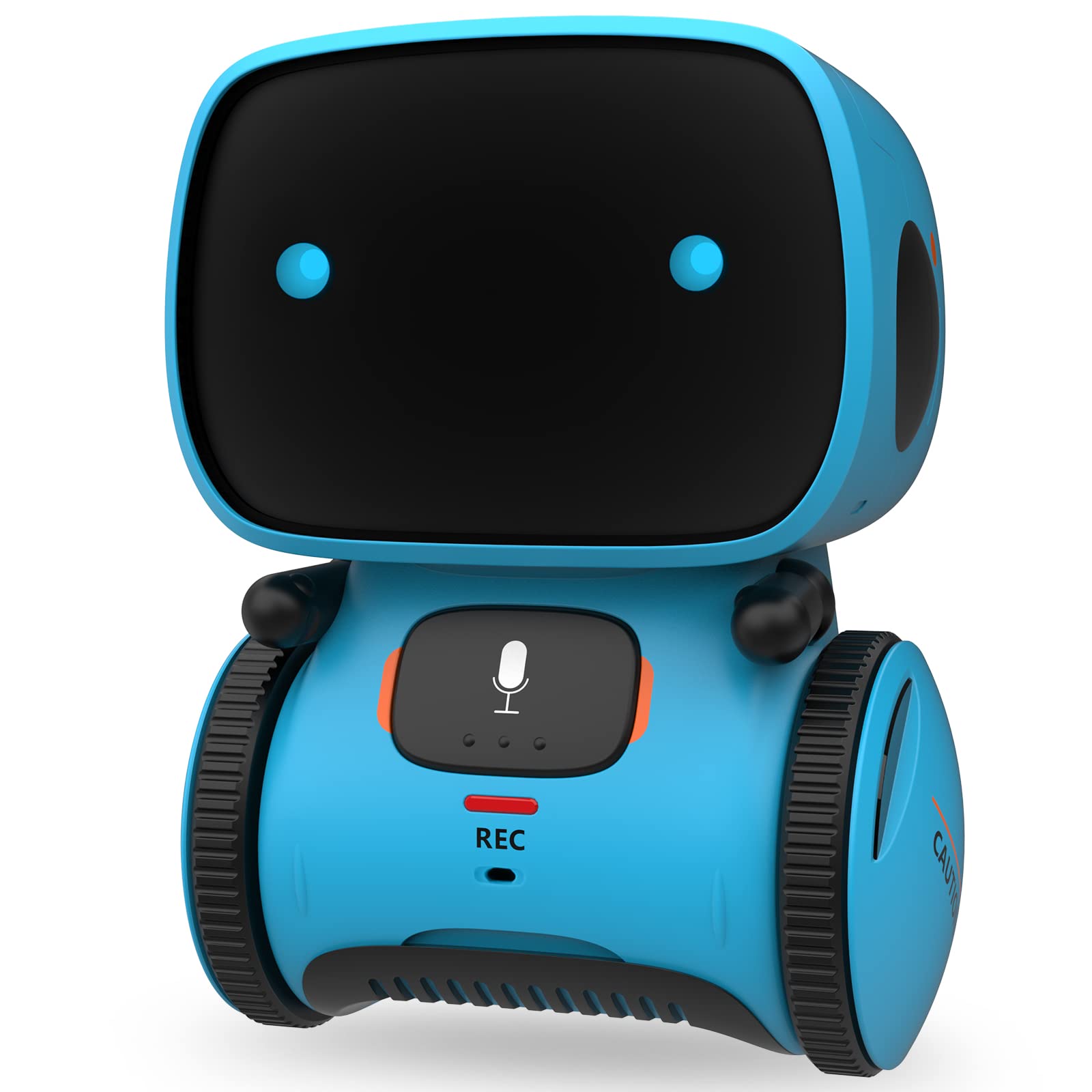 GILOBABY Interactive Talking Robot for Boys, Smart Toy with Touch Control, Playback Mode, Dancing, Singing, Educational Gift for 3-7 Year Old Kids (Blue)