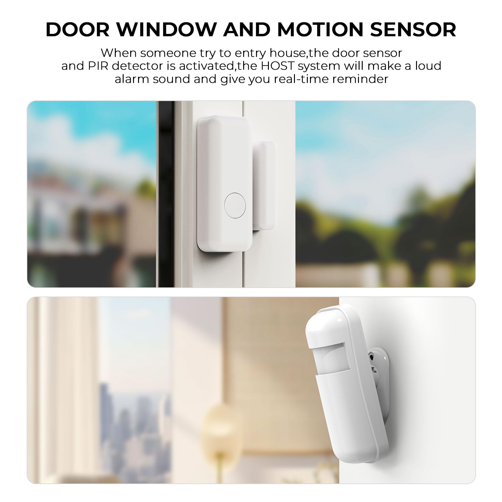 Wireless DIY Home Security Alarm System Kit