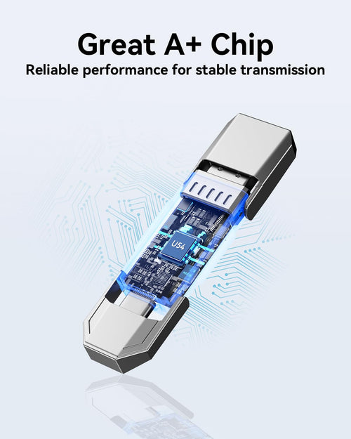 128GB USB C Flash Drive 450MB/s USB 3.2 SSD