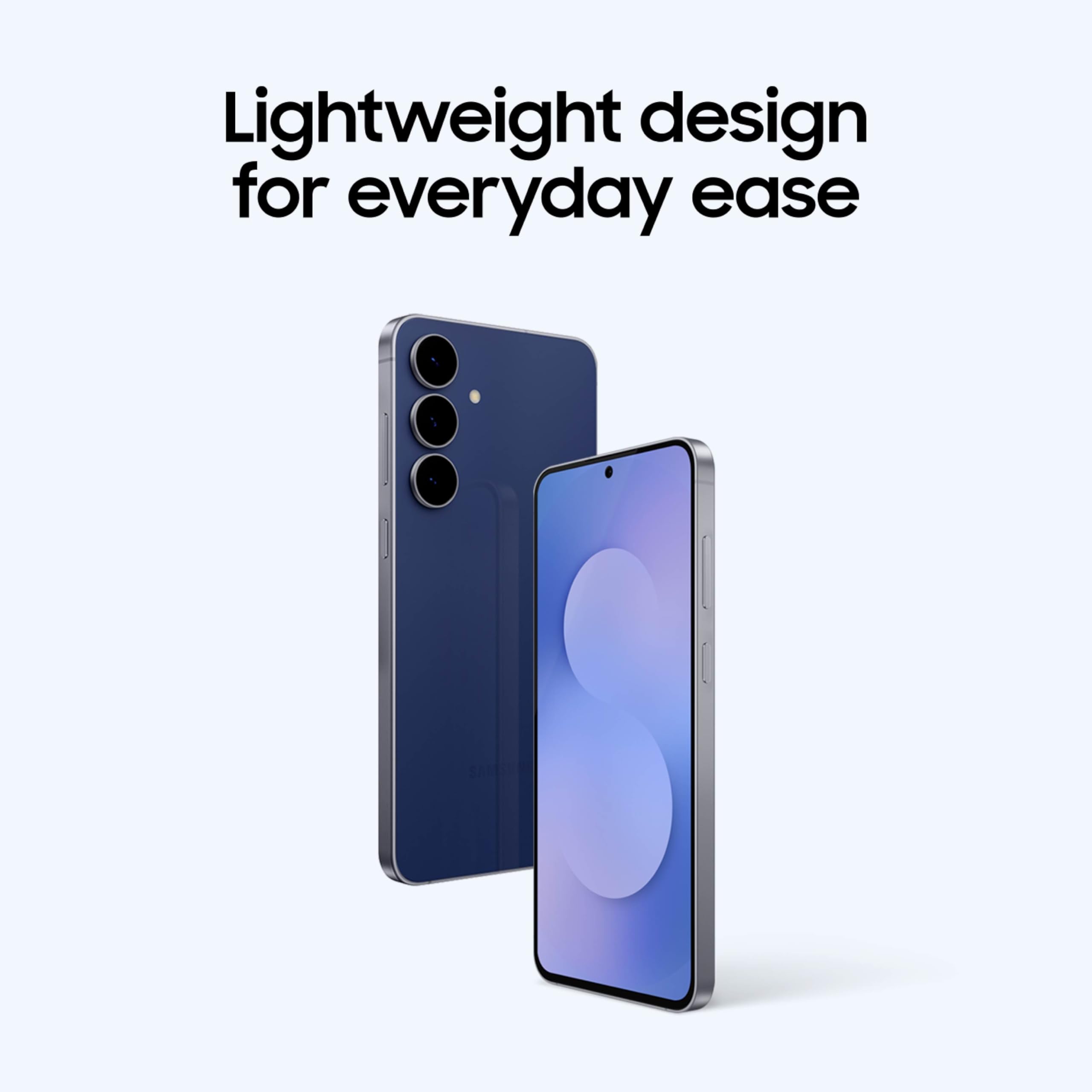 Samsung Galaxy S25 FE Cell Phone (2025), 256GB AI Smartphone, Unlocked Android, Large Display, 4900mAh Battery, High Res-Camera, AI Photo Edits, Durable, US 1 Yr Warranty, Icyblue