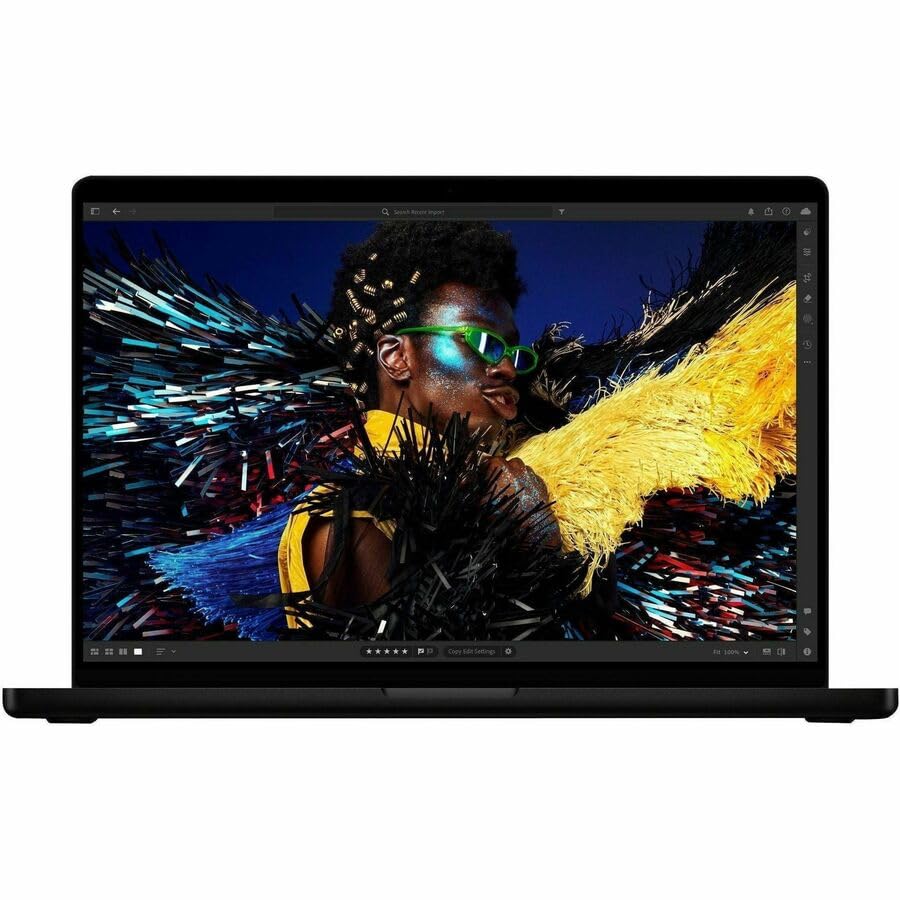 Apple 2025 MacBook Pro Laptop with Apple M5 chip with 10‑core CPU and 10‑core GPU: Built for AI, 14.2-inch Liquid Retina XDR Display, 16GB Unified Memory, 1TB SSD Storage; Space Black