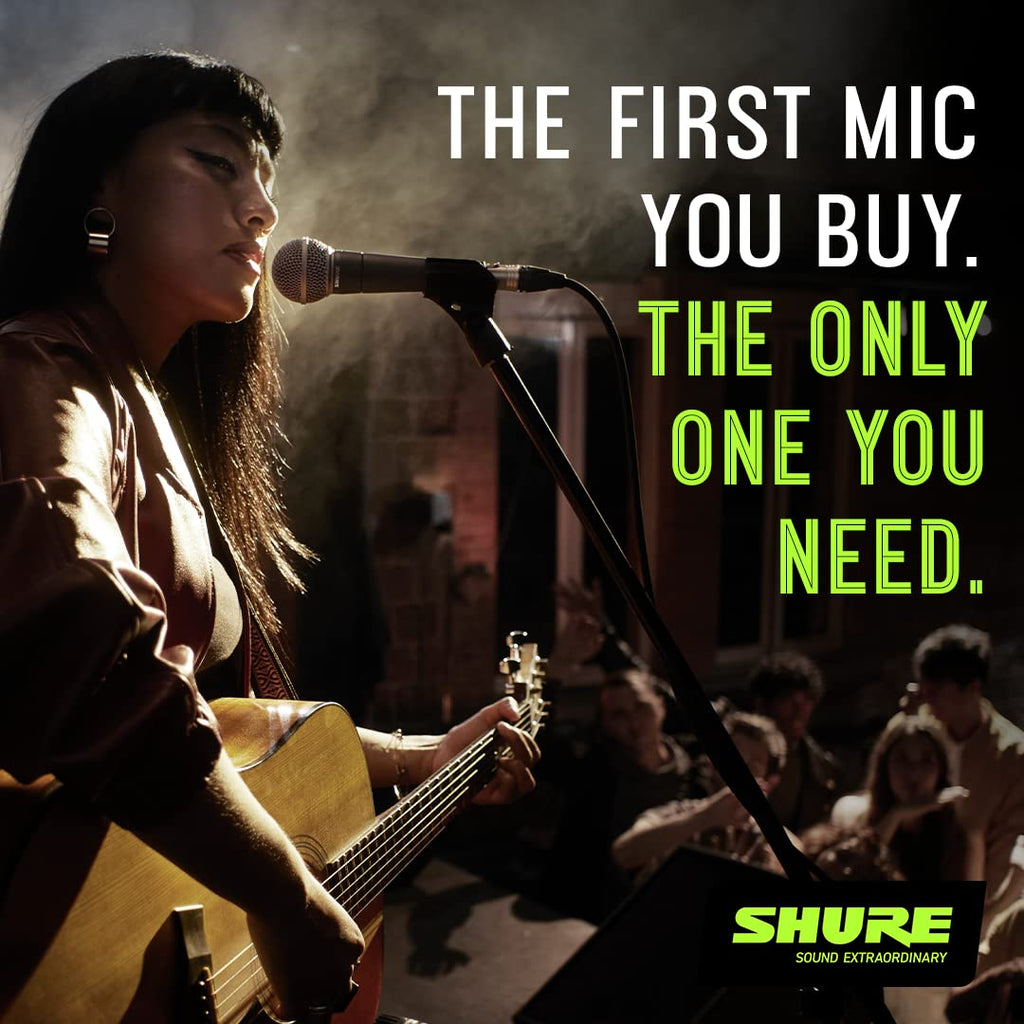 Shure SM58-LC Micrófono Vocal Dinámico Cardioide XLR