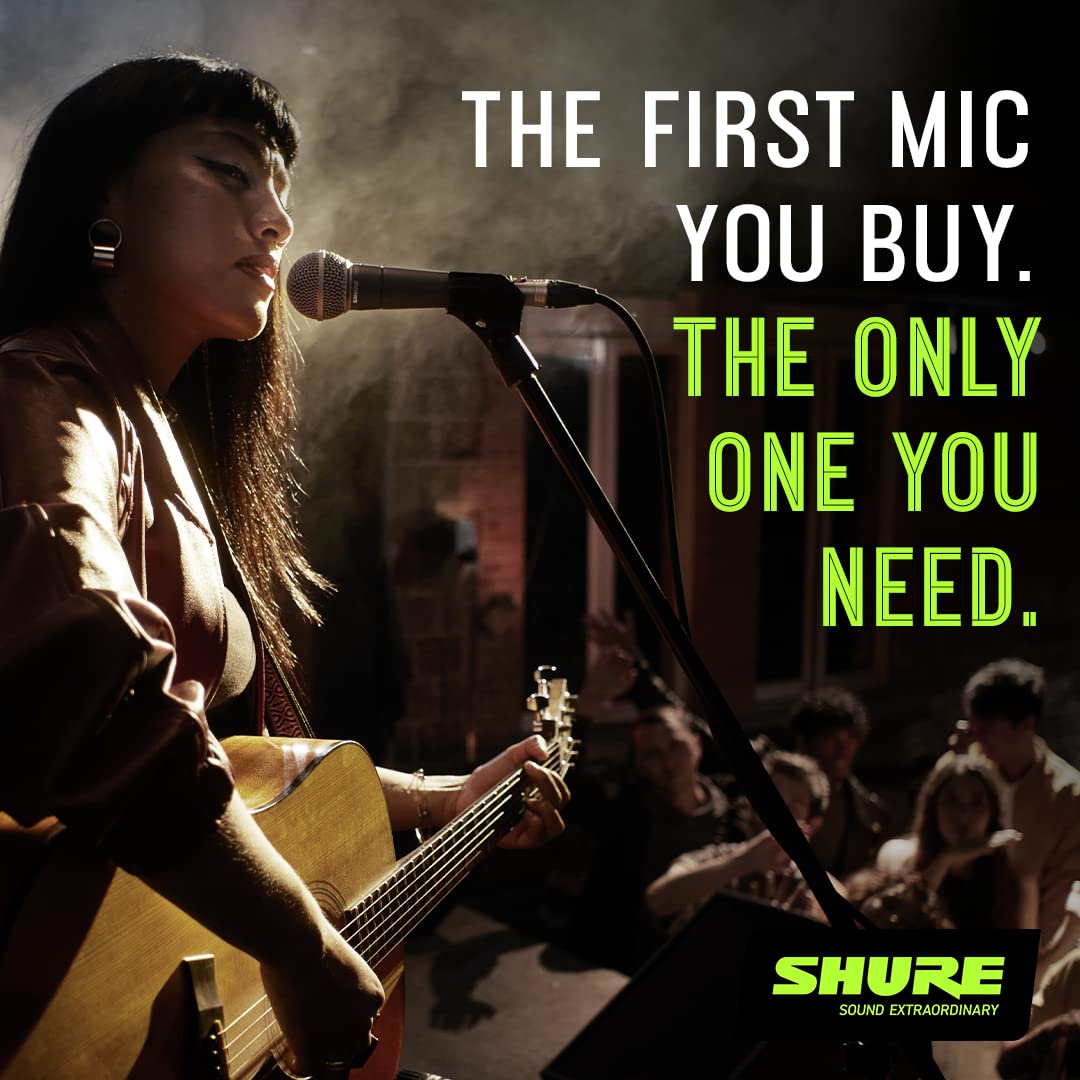 Shure SM58-LC Micrófono Vocal Dinámico Cardioide XLR
