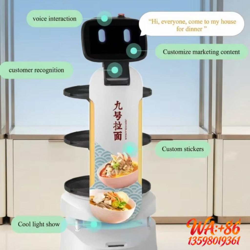 Food Delivery Robot Voice Announcement Intelligent Ordering 01