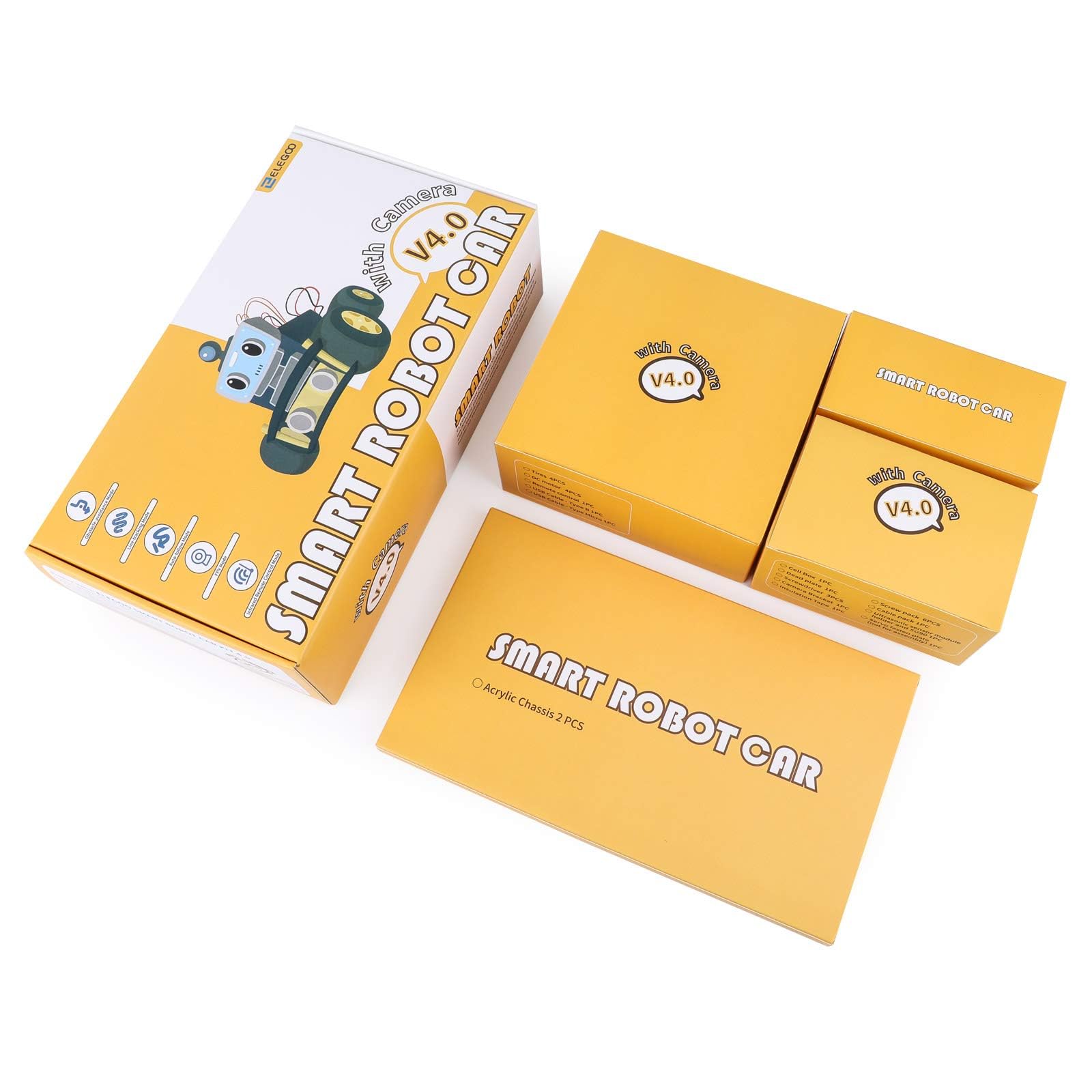 Набор для сборки умного робота-автомобиля для STEM-образования на Arduino