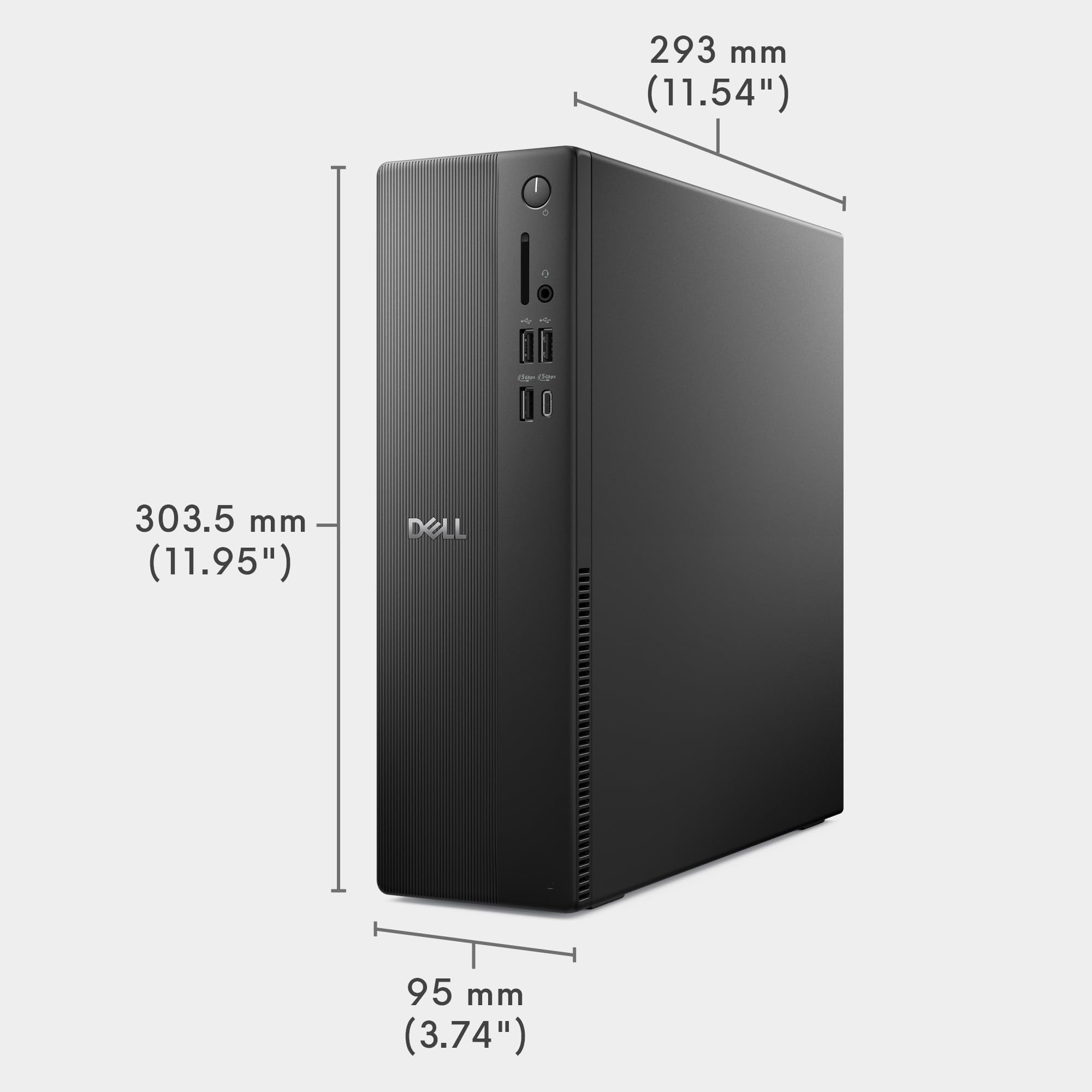 Тонкий настольный компьютер Dell Intel Core i3 14100 8GB