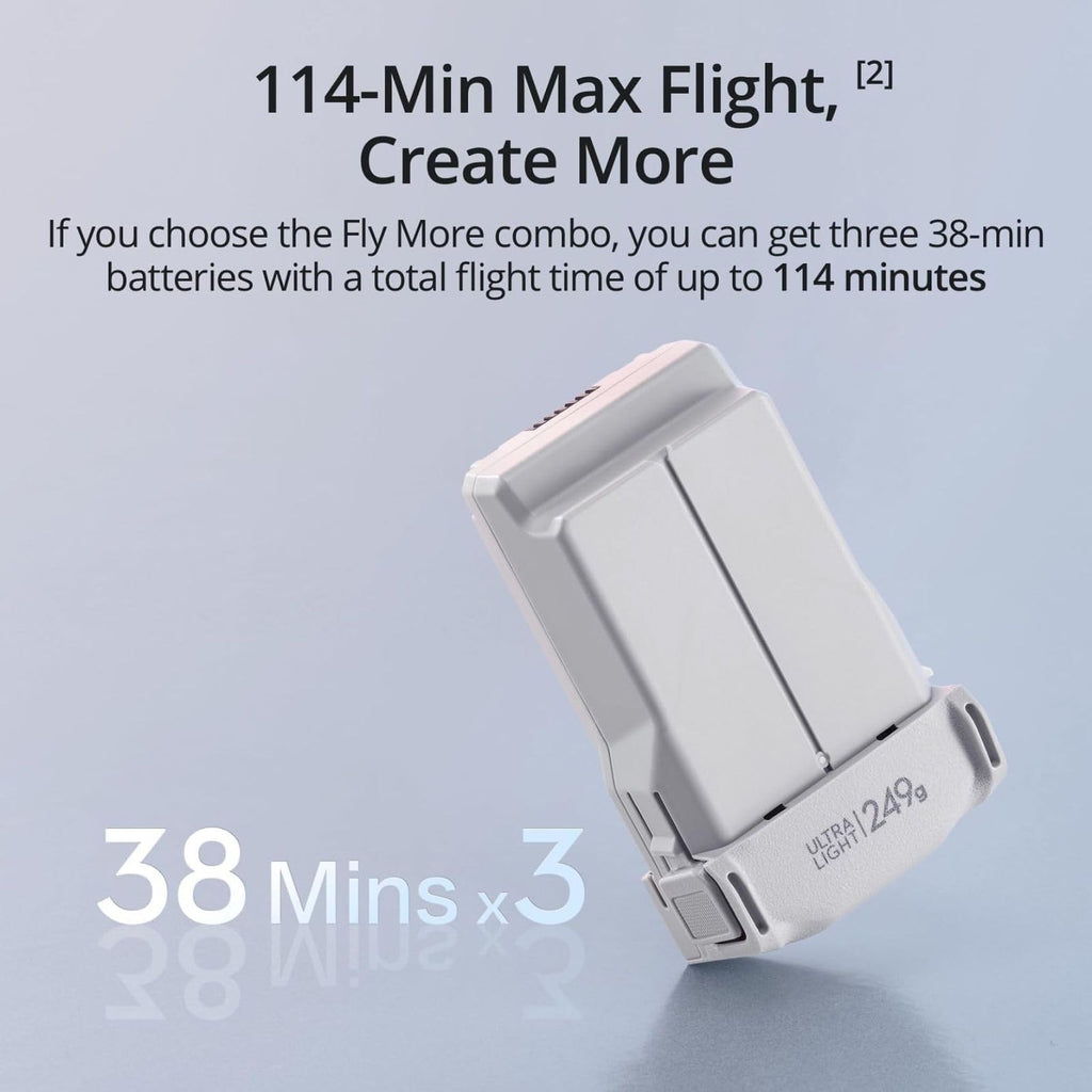 Ultralight 4K Camera Drone with GPS and Fly More