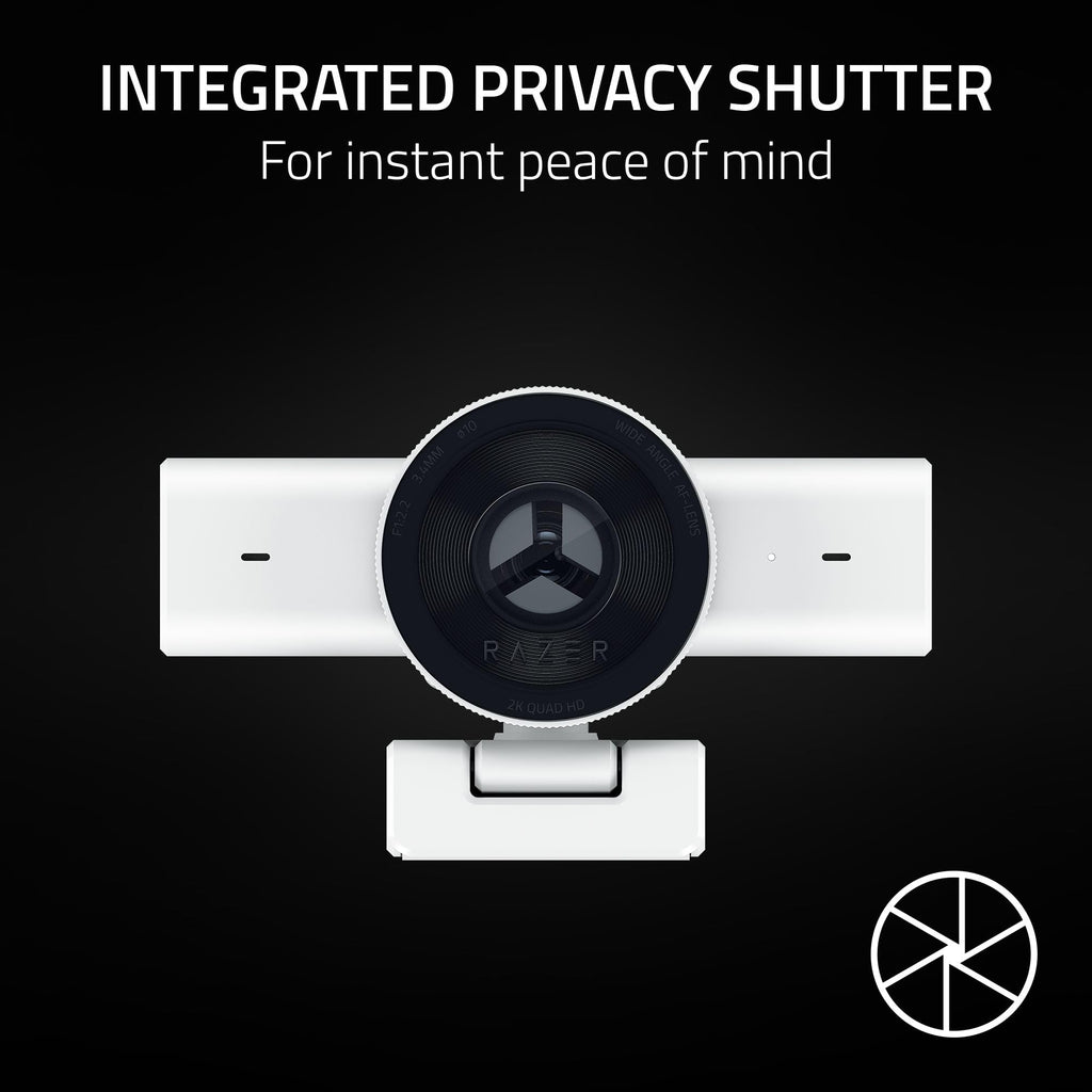 Razer Kiyo V2 X Streaming Webcam White