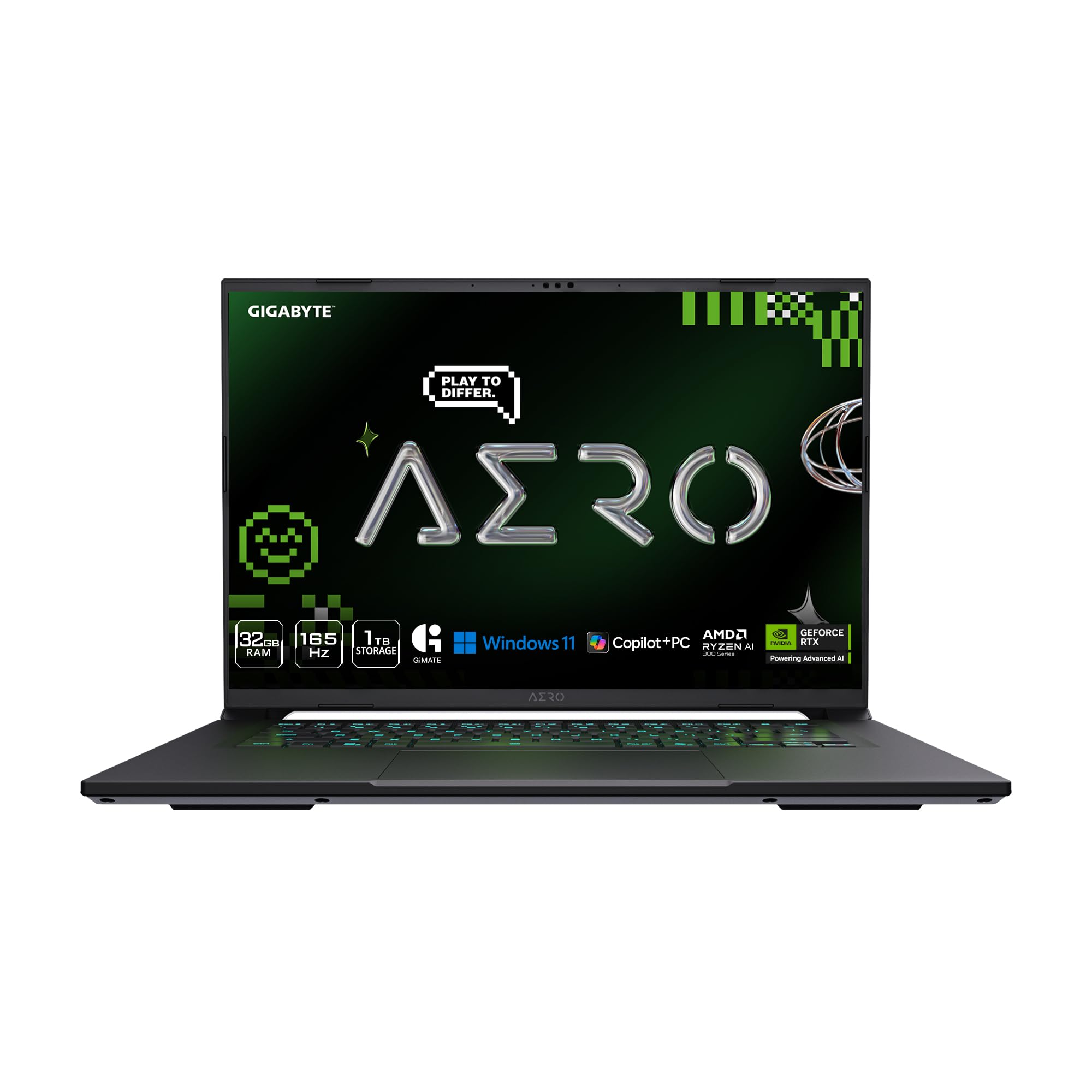 Ноутбук AERO 16X 165Hz WQXGA RTX 5070 AMD AI