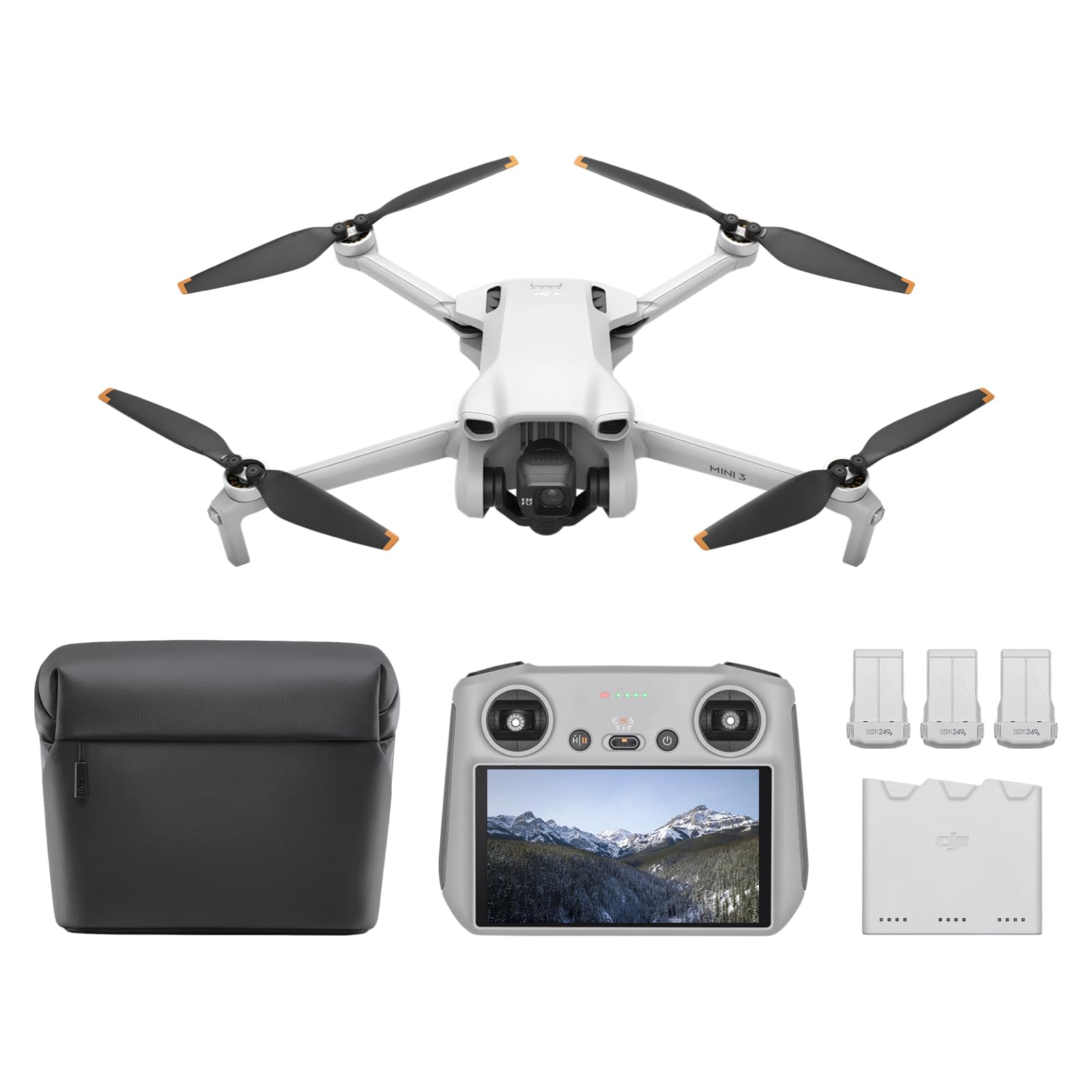 Ultralight 4K Camera Drone with GPS and Fly More