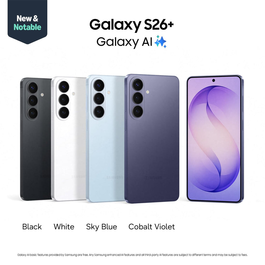 Galaxy S26+ 256GB Unlocked Smartphone SM-S947ULBAXAA